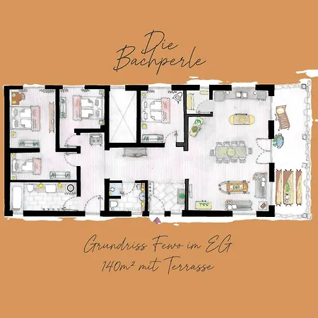 Apartment Bachperle Mit Kamin, Balkon Und Terrasse In Den Alpen, Zentral Und Gleichzeitig Naturnah Gelegen Kiefersfelden
